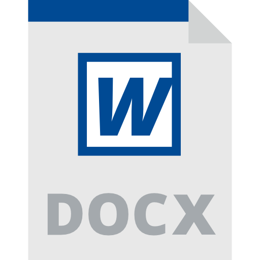 Ikona souboru docx